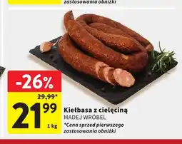 Intermarche Kiełbasa z cielęciną Madej Wróbel oferta