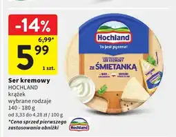 Intermarche Ser kremowy w krążku Hochland oferta