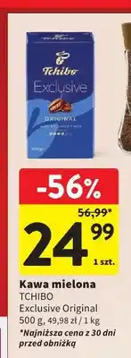 Intermarche Kawa mielona Tchibo Exclusive Original oferta