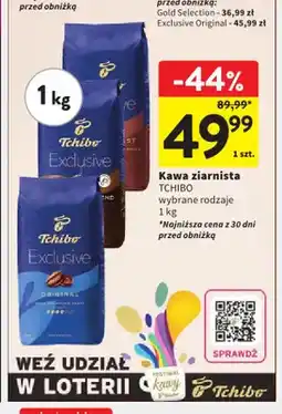 Intermarche Kawa ziarnista Tchibo oferta