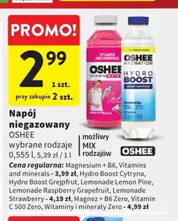 Intermarche Napój niegazowany Oshee oferta