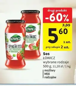 Intermarche Sos spaghetti Łowicz oferta