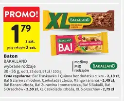 Intermarche Baton XL czekolada i zboża Bakalland oferta