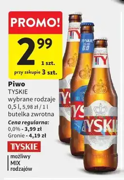 Intermarche Piwo bezalkoholowe Tyskie oferta