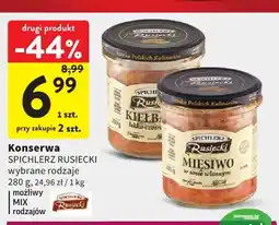 Intermarche Konserwa Mięsiwo w sosie własnym Spichlerz Rusiecki oferta