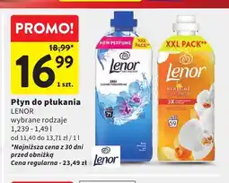 Intermarche Płyn do płukania Lenor oferta