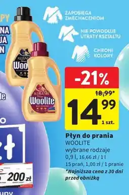 Intermarche Płyn do prania Woolite oferta