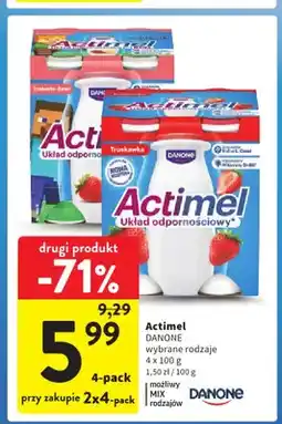 Intermarche Actimel Danone 4-pak oferta