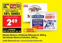 Biedronka Masło Polmlek oferta