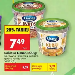 Biedronka Sałatka gyros Lisner oferta