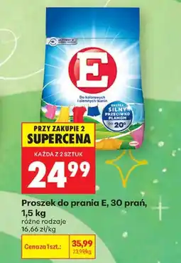Biedronka Proszek do prania E oferta