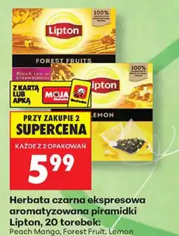 Biedronka Herbata Lipton oferta