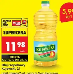 Biedronka Olej Kujawski oferta
