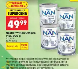 Biedronka Mleko modyfikowane Nestle oferta