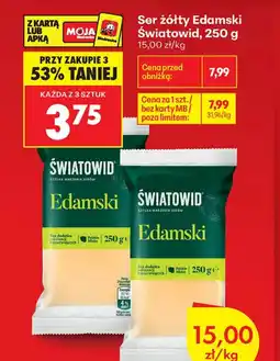 Biedronka Ser Edamski oferta