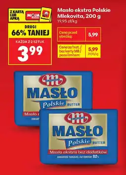 Biedronka Masło Mlekovita oferta