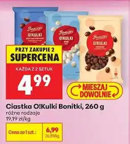 Biedronka Ciastka O!Kulki Bonitki, 260 g oferta