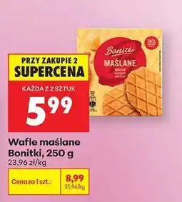 Biedronka Wafle maślane Bonitki, 250 g oferta