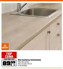 OBI Blat kuchenny laminowany dekor dąb sonoma oferta