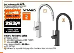 OBI Bateria kuchenna Lofto stal szczotkowana Valvex oferta