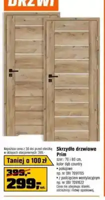 OBI Skrzydło drzwiowe Prim pokojowe oferta