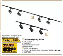 OBI Zestaw szynowy 4 x LED oferta