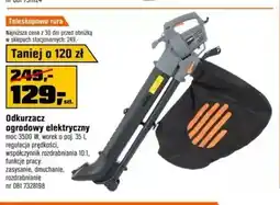 OBI Odkurzacz ogrodowy elektryczny oferta