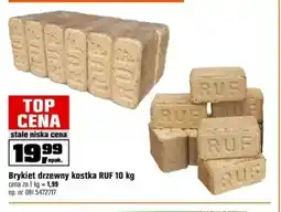 OBI Brykiet drzewny kostka Ruf oferta