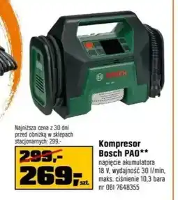 OBI Kompresor Bosch Pao oferta