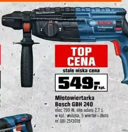 OBI Młotowiertarka Bosch Gbh 240 oferta