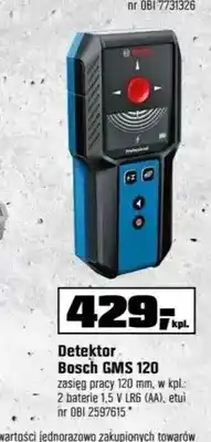 OBI Detektor Bosch Gms 120 oferta