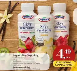 Market Point Jogurt pitny Skyr truskawka i kiwi Piątnica oferta