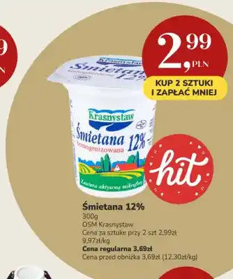 Śmietana Krasnystaw 12%