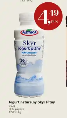 Market Point Jogurt naturalny Skyr Pitny Piątnica oferta