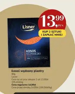Market Point Łosoś wędzony plastry Lisner oferta