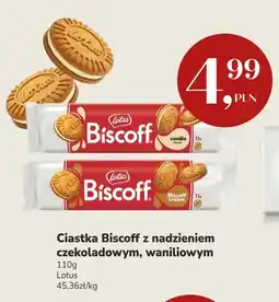 Market Point Ciastka Biscoff z nadzieniem czekoladowym Lotus oferta