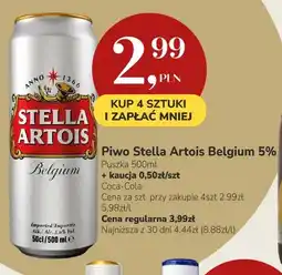 Market Point Piwo Stella Artois Belgium 5% oferta