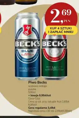 Market Point Piwo Becks oferta