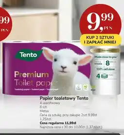 Market Point Papier toaletowy Tento 4-warstwowy 8-pak oferta