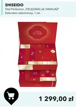 Douglas Kalendarz adwentowy Vital Perfection „Pielęgnacja i makijaż” Shiseido oferta