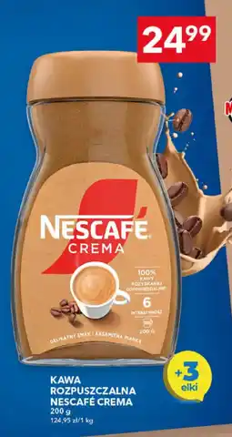 Lewiatan Kawa Rozpuszczalna Nescafé Crema oferta