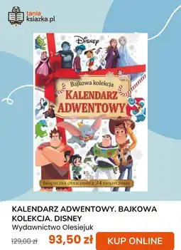 taniaksiazka.pl Kalendarz Adwentowy. Bajkowa Kolekcja. Disney oferta