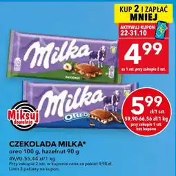 Lewiatan Czekolada Milka oferta