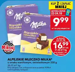 Lewiatan Alpejskie Mleczko Milka oferta