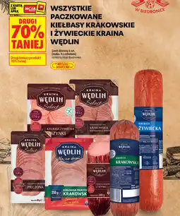 Biedronka Kielbasa Żywiececka Kraina Wędlin oferta