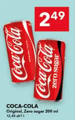 Lewiatan Coca-Cola Original, Zero sugar oferta