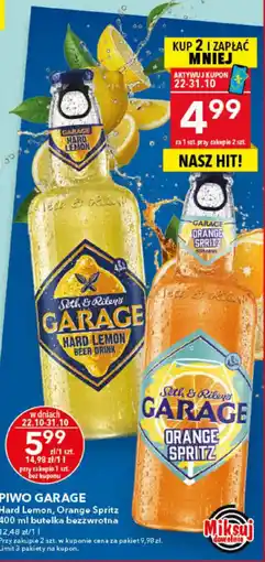Lewiatan Piwo Garage Hard Lemon, Orange Spritz oferta