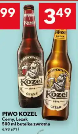Lewiatan Piwo Kozel Cerny, Lezak oferta