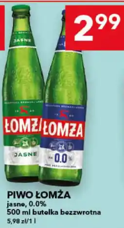 Lewiatan Piwo Łomża jasne, 0.0% oferta