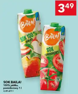 Lewiatan Sok Baila! 100% jabłko, pomidorowy oferta